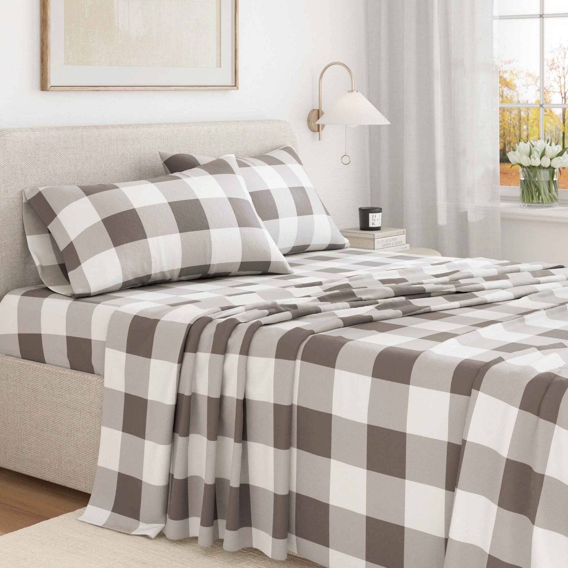 Turkish Cotton Flannel Sheet - Belle Collection