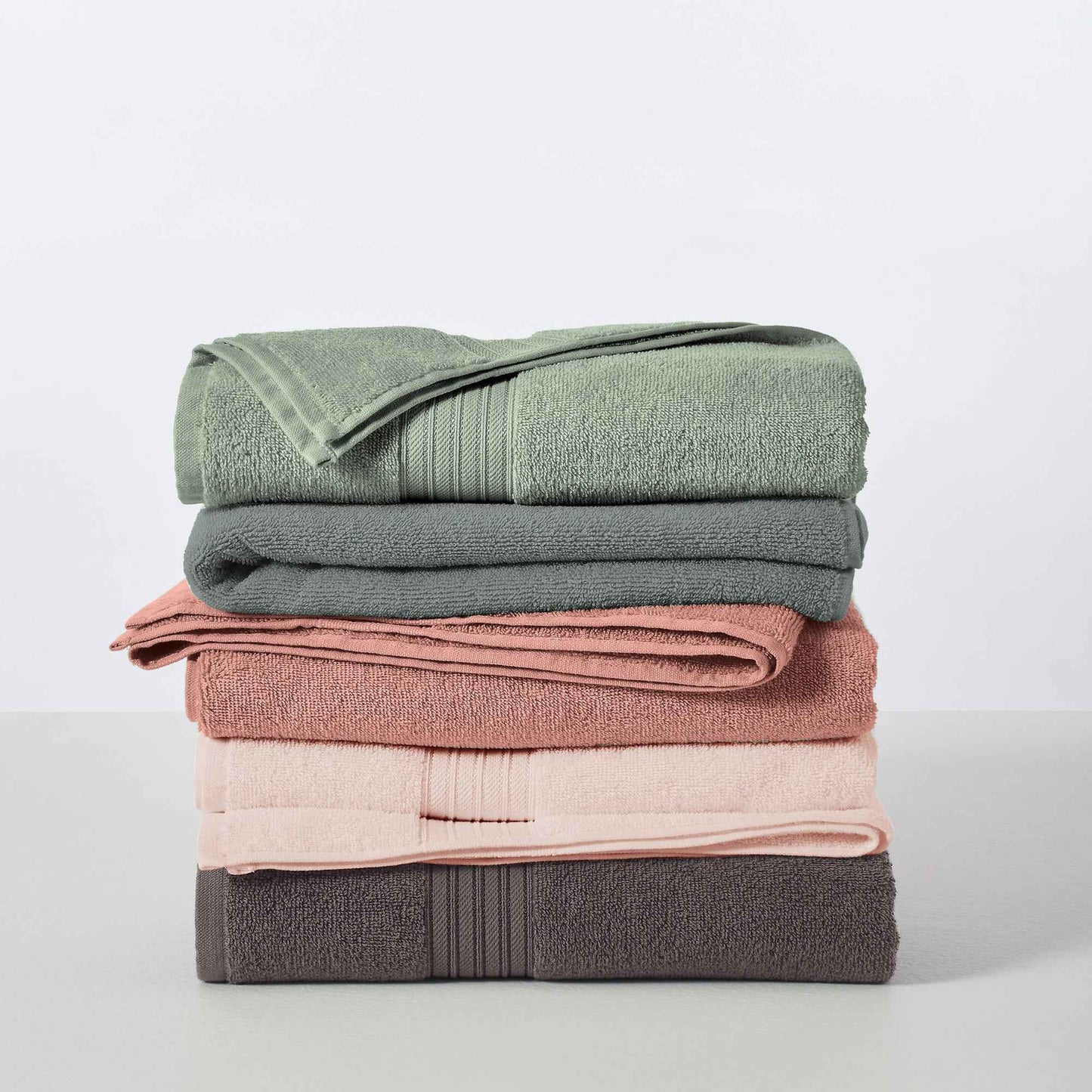 Cotton Terry Bath Towel Set - Cooper Collection