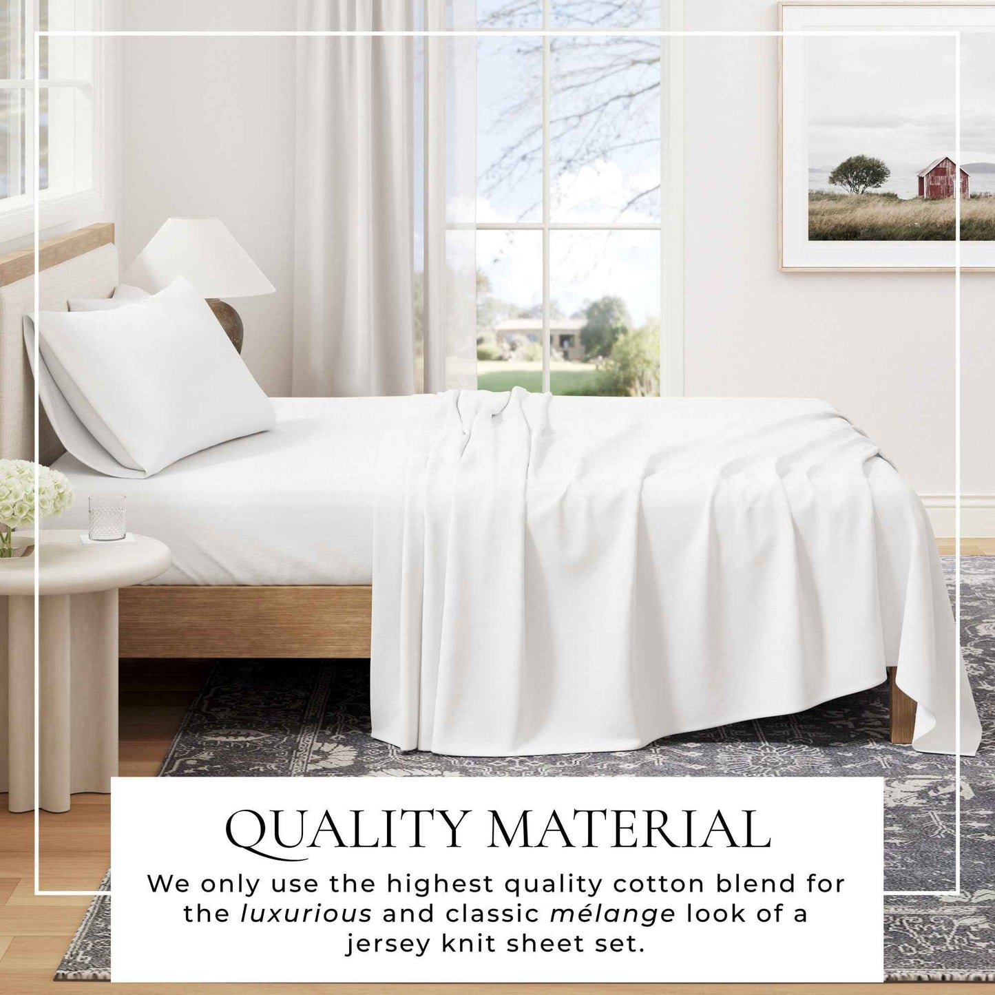 4-Piece Jersey Sheet - Carmen Collection