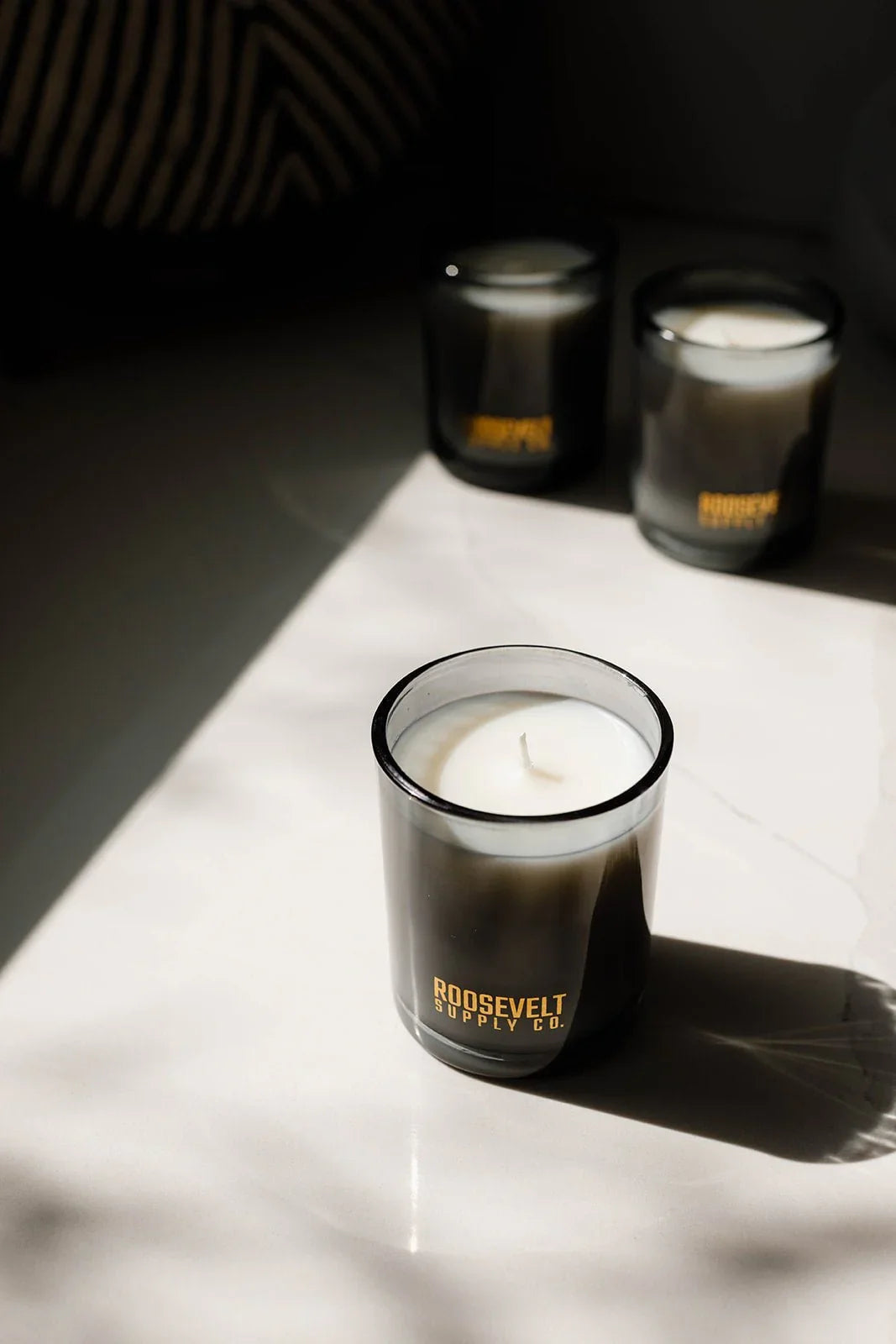 Grand Canyon Smoked Glass Candle - PoshaBella