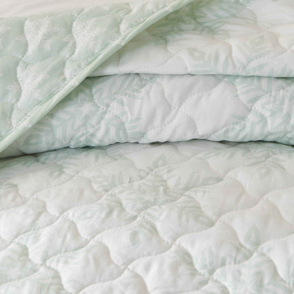 3 Piece Large Snowflake Quilt - Noemi Collection