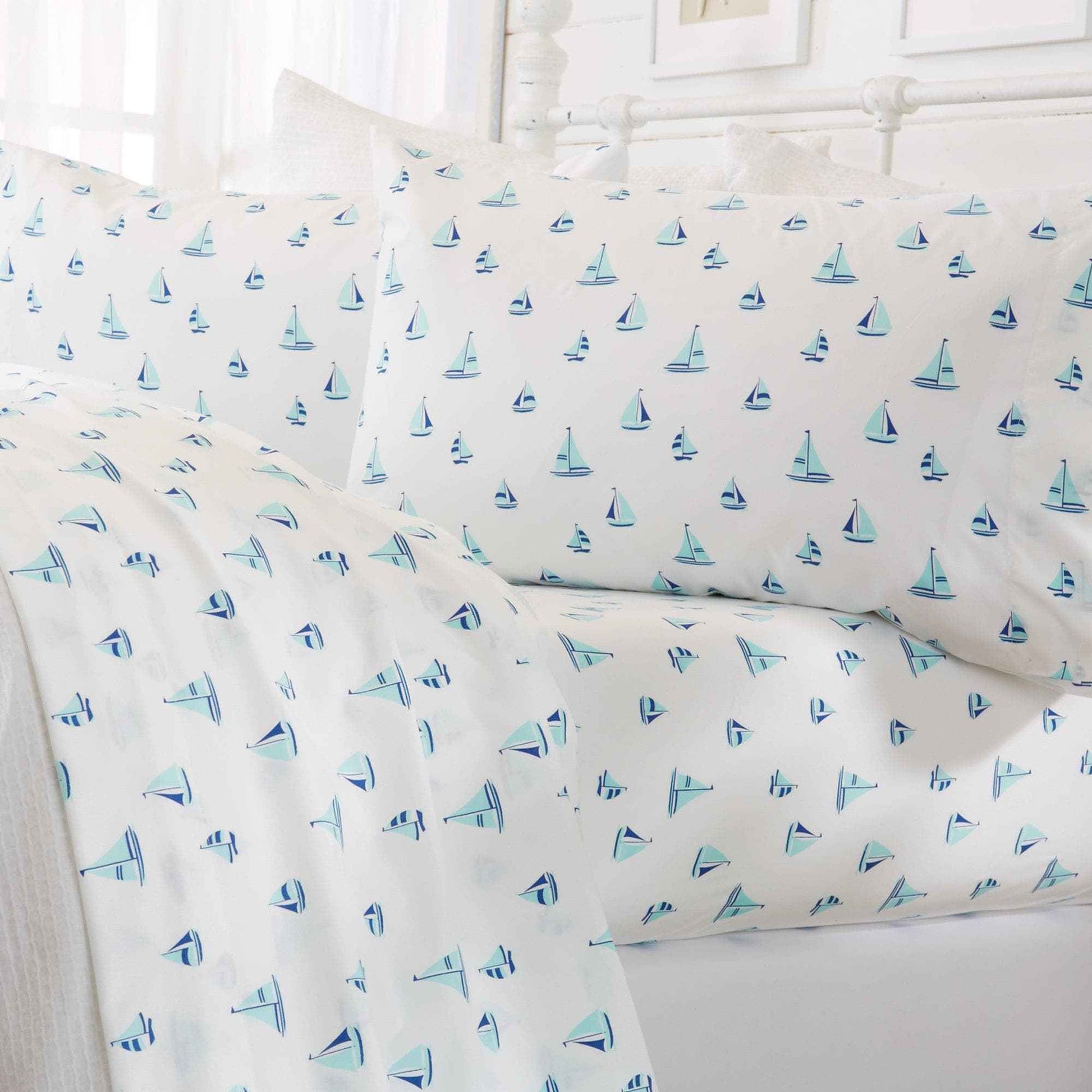 Coastal Printed Sheet Set - Newport Collection