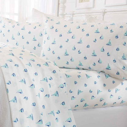 Coastal Printed Sheet Set - Newport Collection