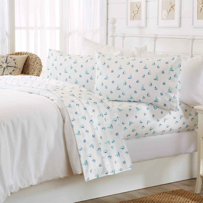 Coastal Printed Sheet Set - Newport Collection