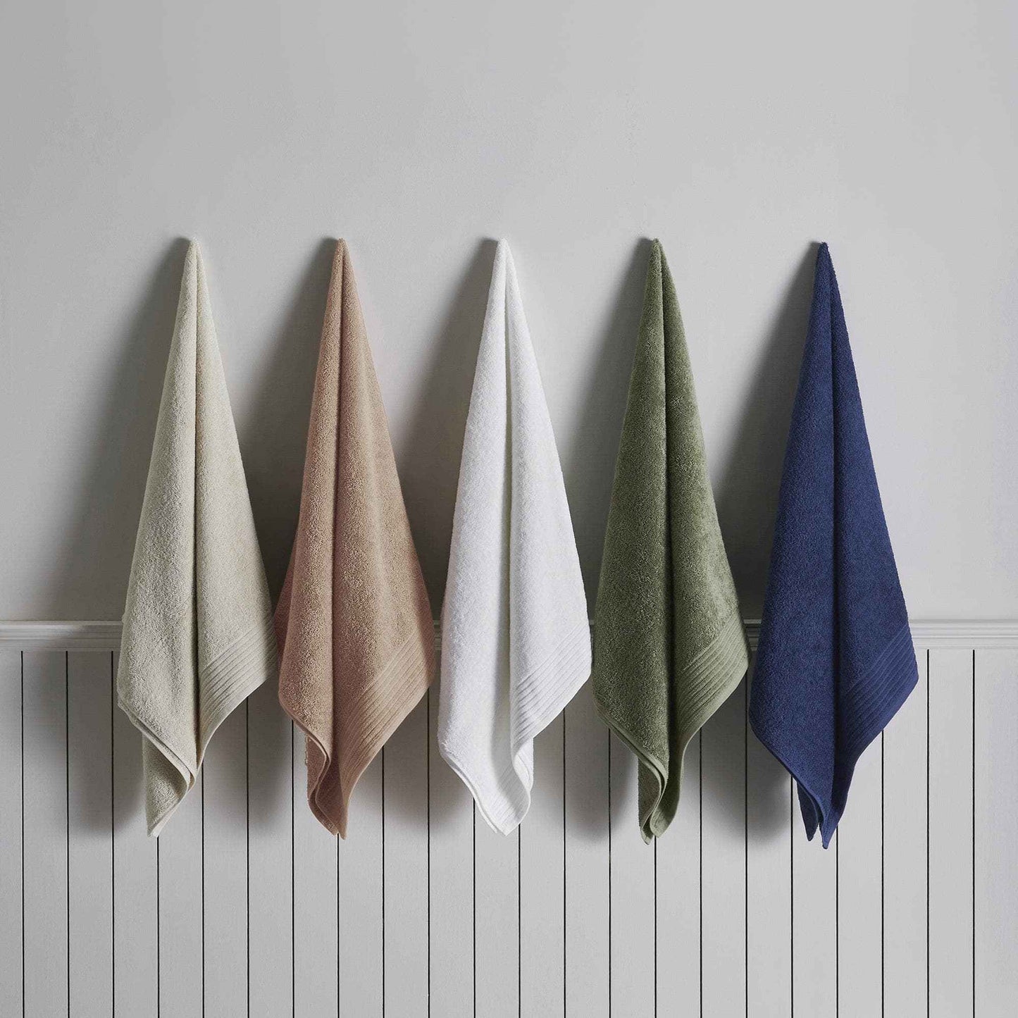 4 Pack Cotton Bath Towels - Kasper Collection