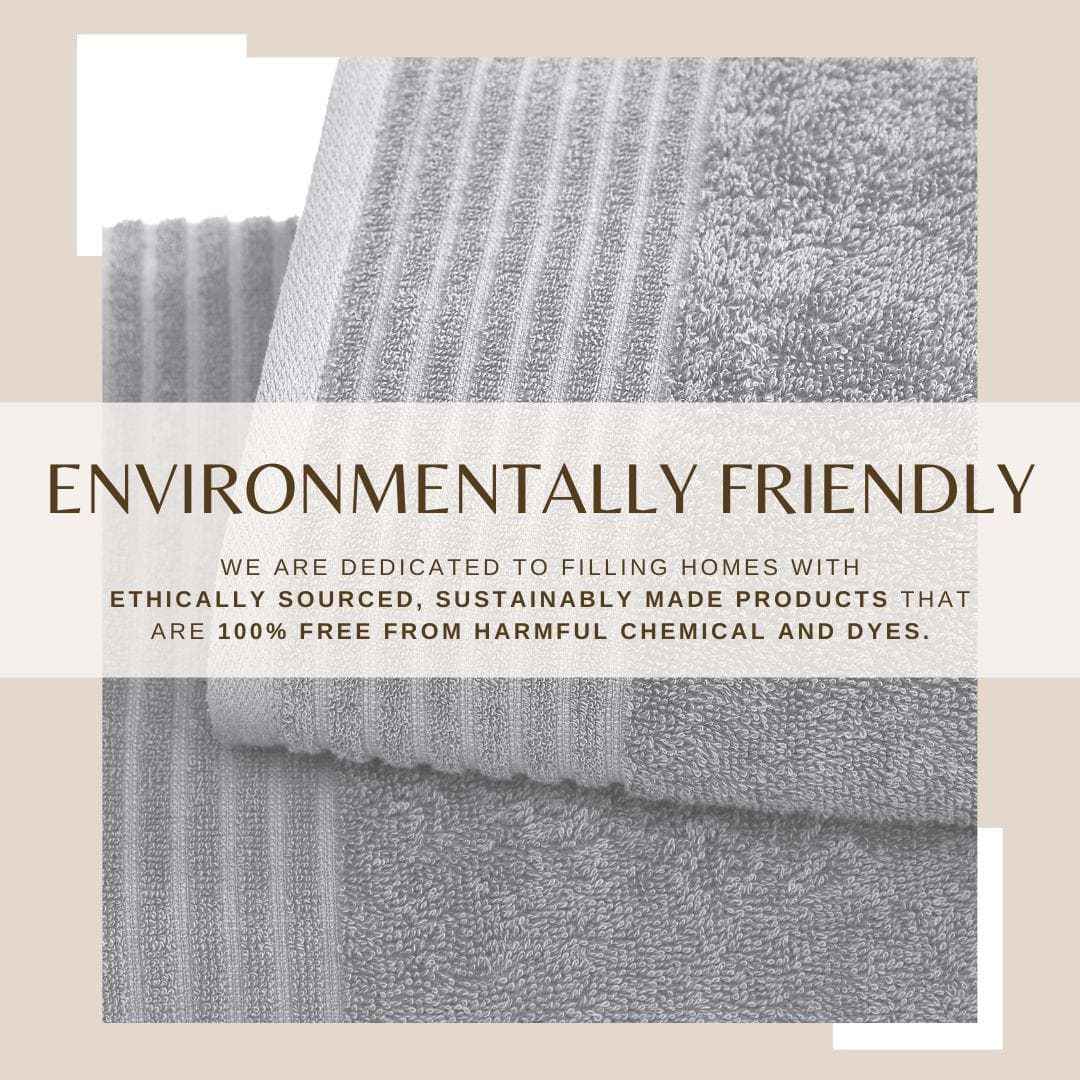 4 Pack Cotton Bath Towels - Kasper Collection