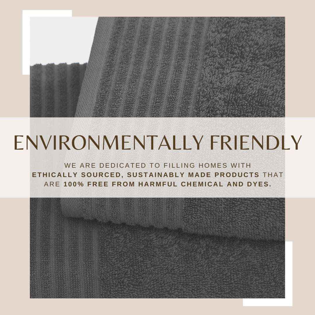 6 Pack Cotton Hand Towels - Kasper Collection