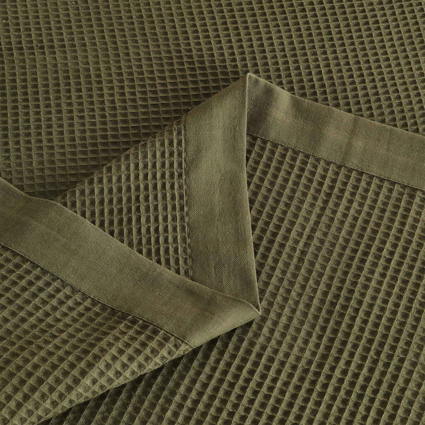 100% Cotton Small Waffle Weave Blanket - Hazel Collection