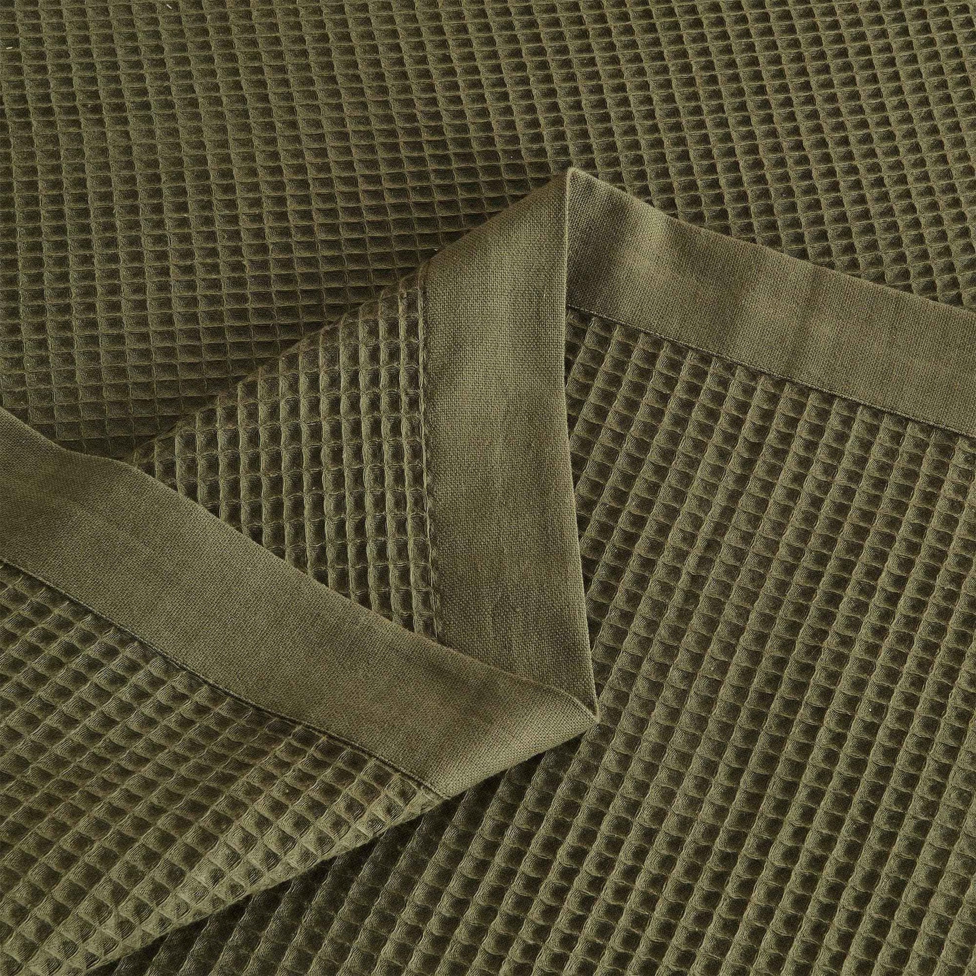 100% Cotton Small Waffle Weave Blanket - Hazel Collection