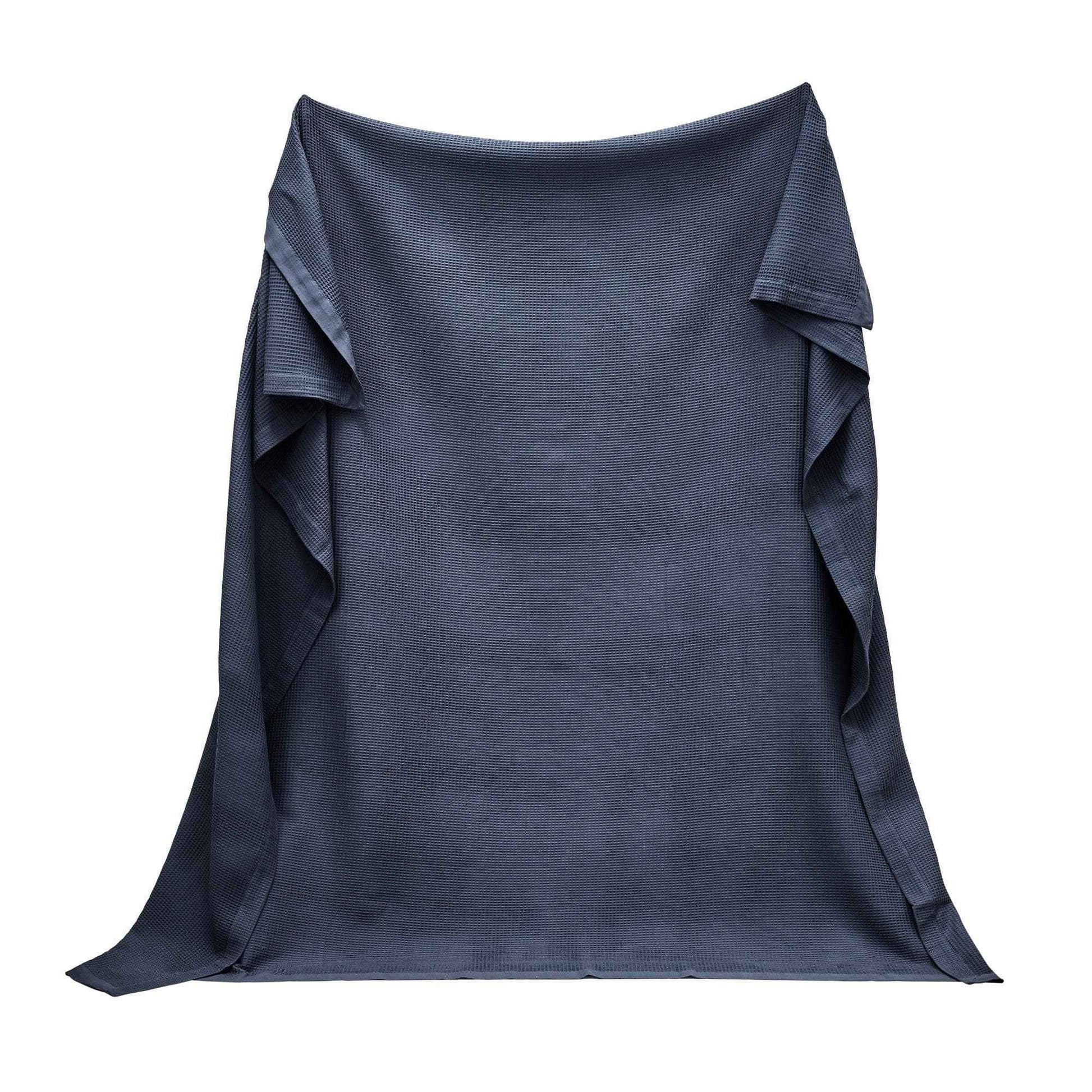 100% Cotton Small Waffle Weave Blanket - Hazel Collection