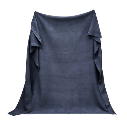 100% Cotton Small Waffle Weave Blanket - Hazel Collection