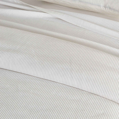 100% Cotton Small Waffle Weave Blanket - Hazel Collection