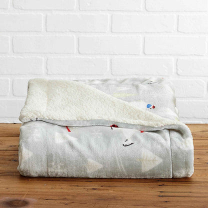 Sherpa Throw Blanket - Eve Collection