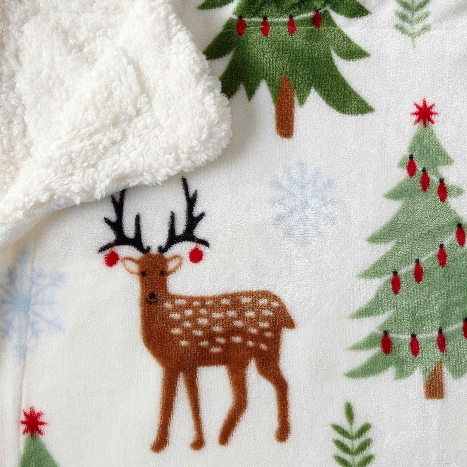 Sherpa Throw Blanket - Eve Collection