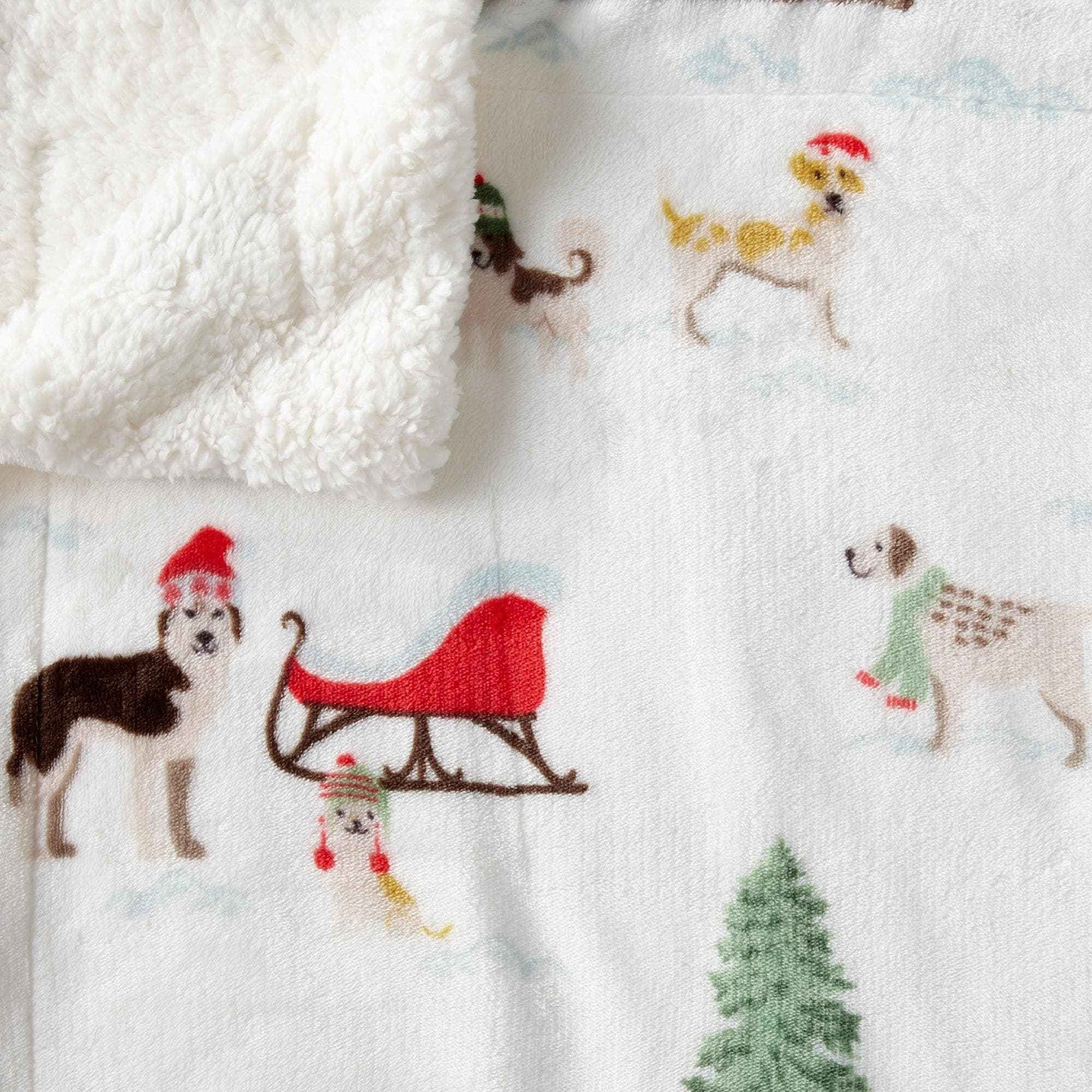 Sherpa Throw Blanket - Eve Collection