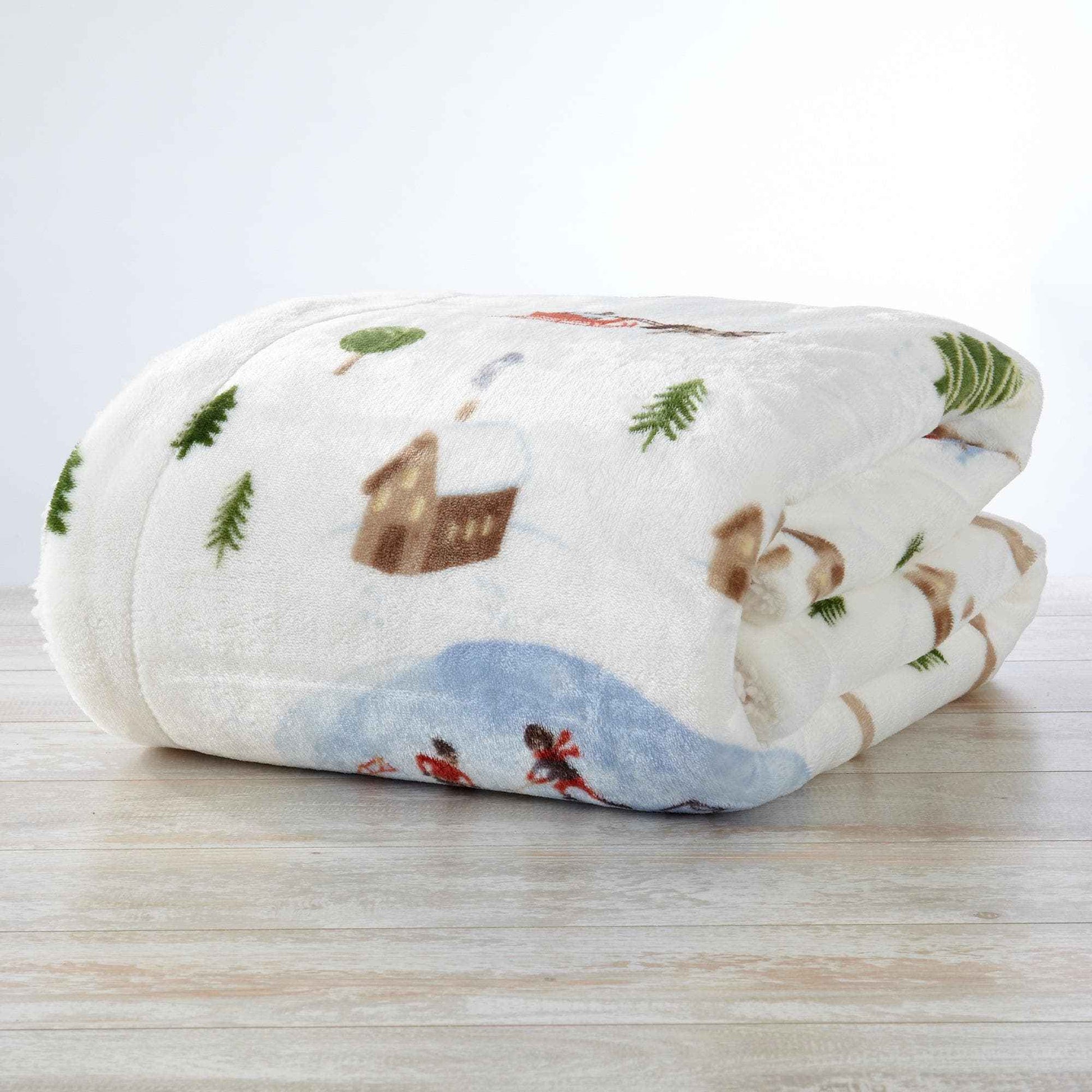 Sherpa Throw Blanket - Hudson Collection