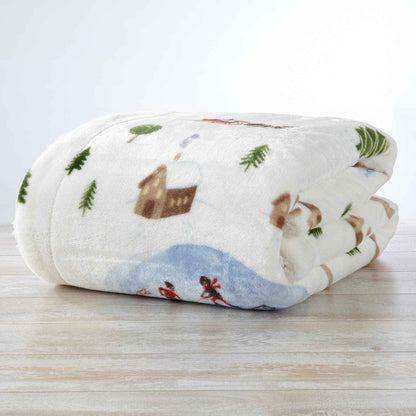 Sherpa Throw Blanket - Hudson Collection