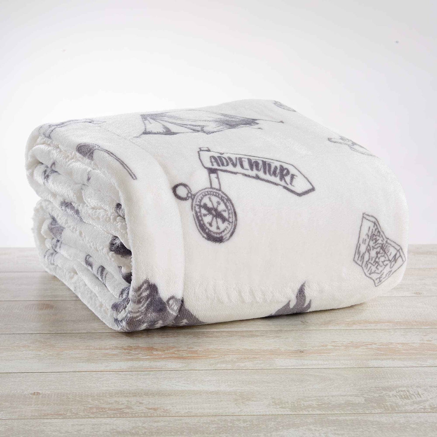 Sherpa Throw Blanket - Hudson Collection