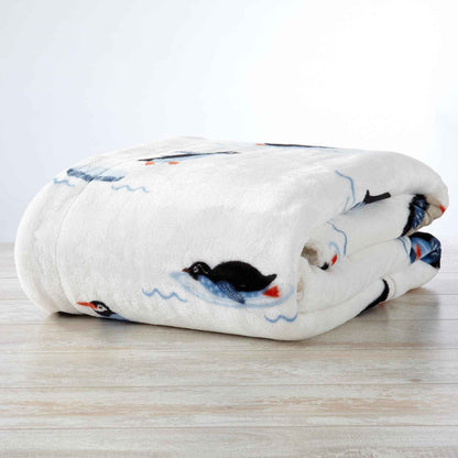 Sherpa Throw Blanket - Hudson Collection