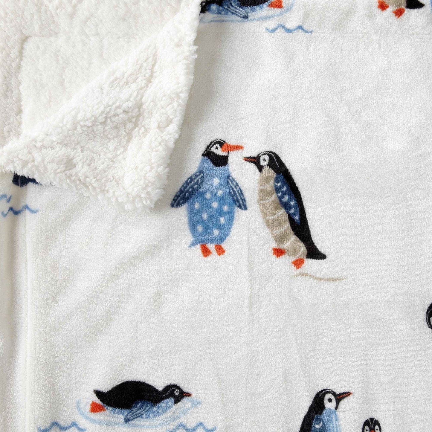Sherpa Throw Blanket - Hudson Collection