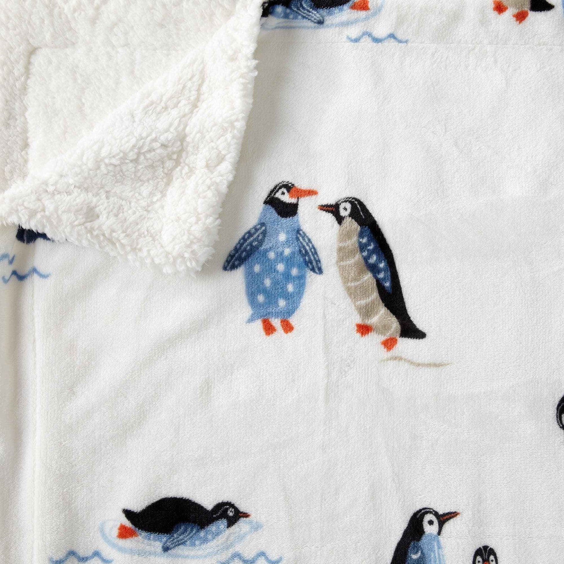 Sherpa Throw Blanket - Hudson Collection