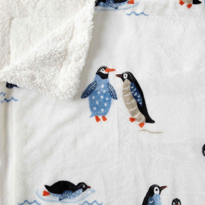 Sherpa Throw Blanket - Hudson Collection