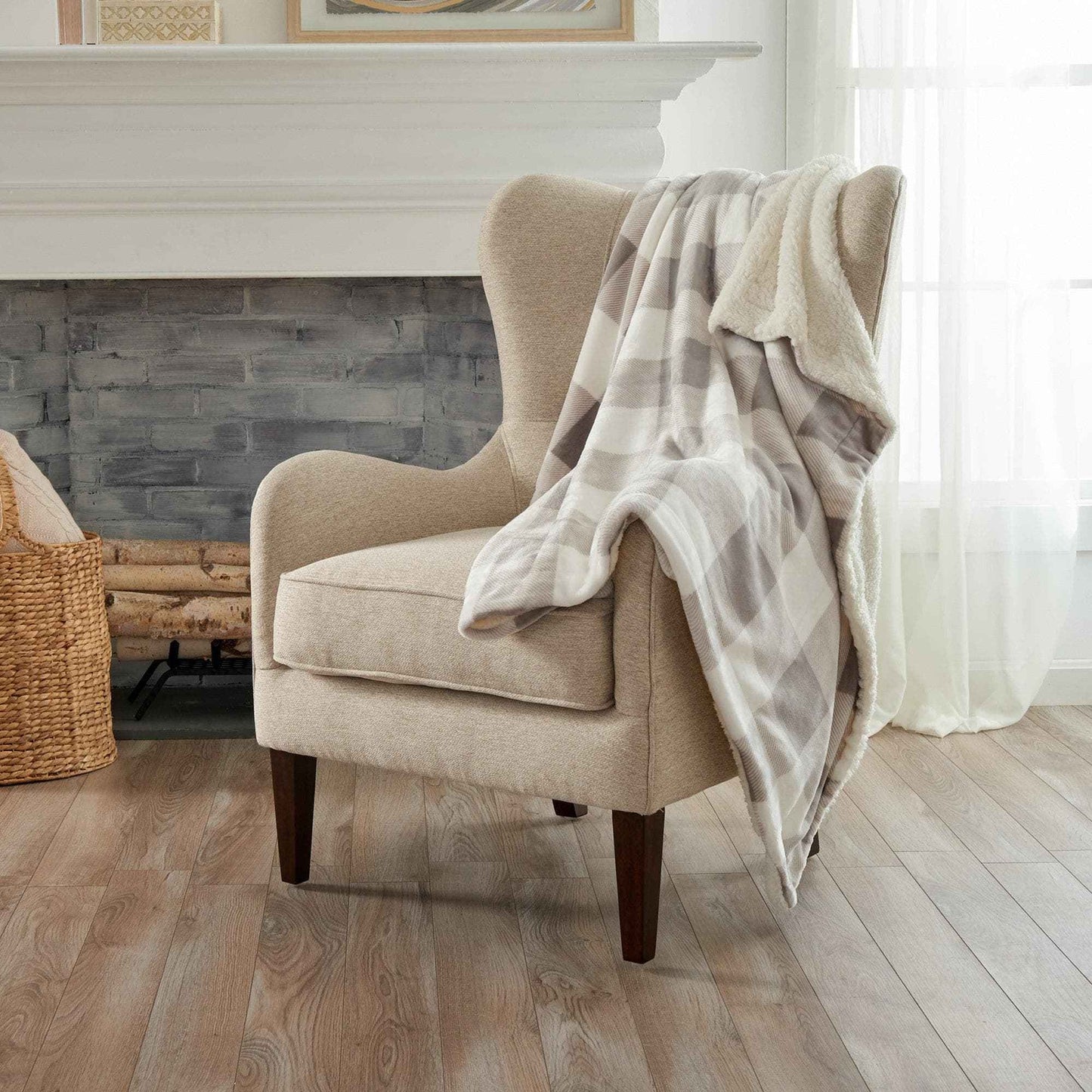 Velvet Plush Sherpa Luxury Bed Blanket - Cielo Collection