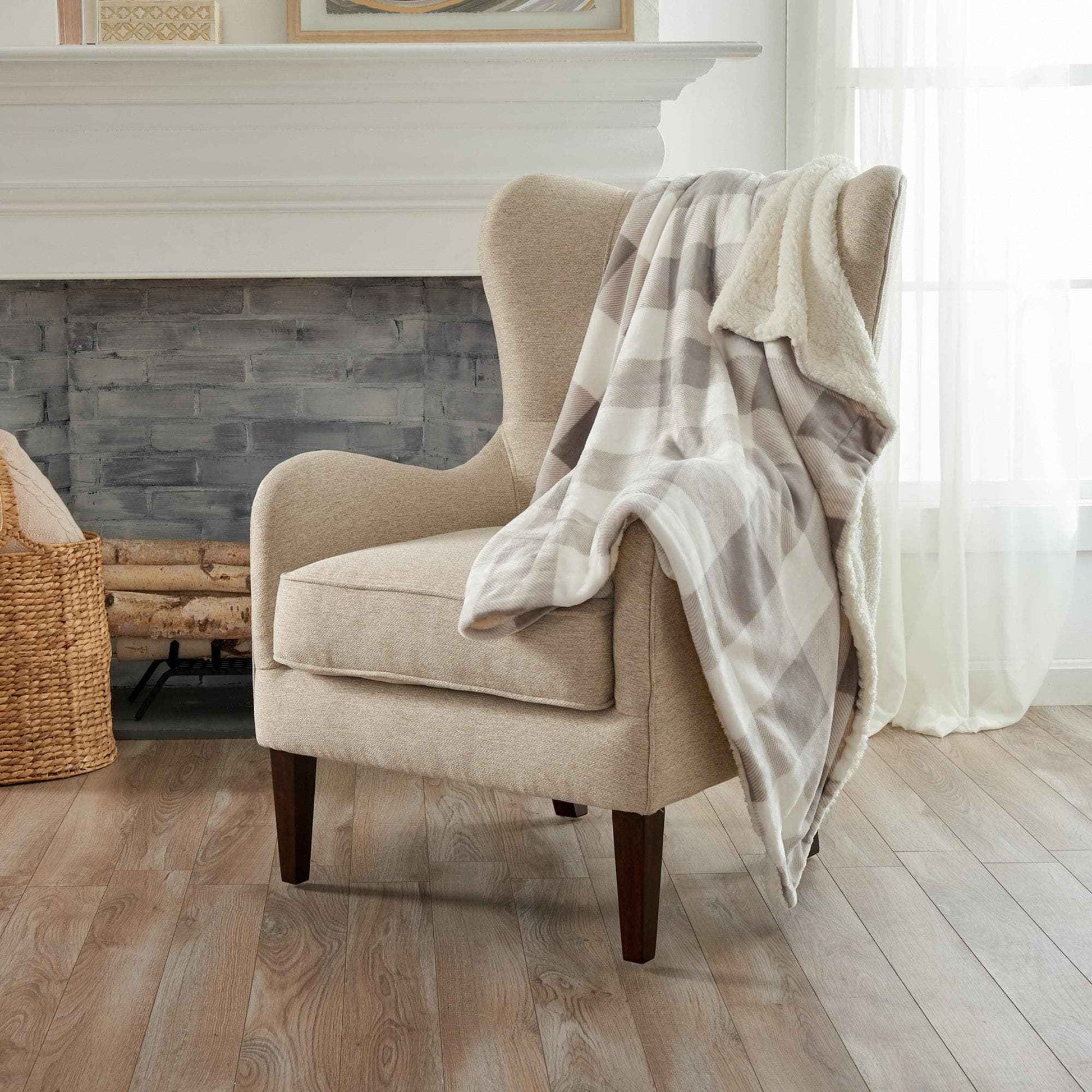 Velvet Plush Sherpa Luxury Bed Blanket - Cielo Collection