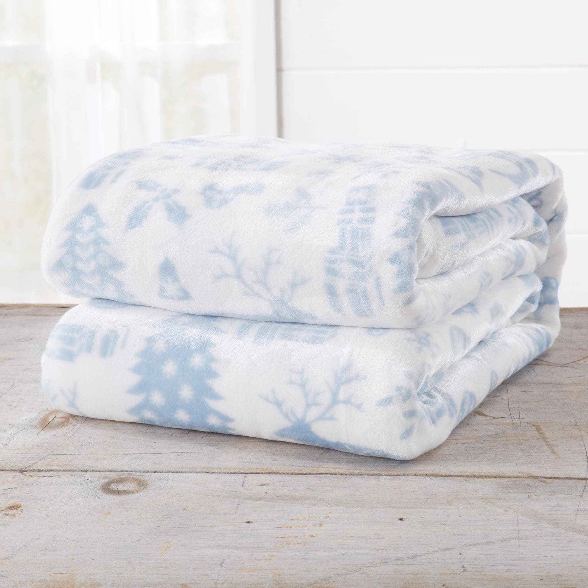 Velvet Throw Blanket - Pearl Collection