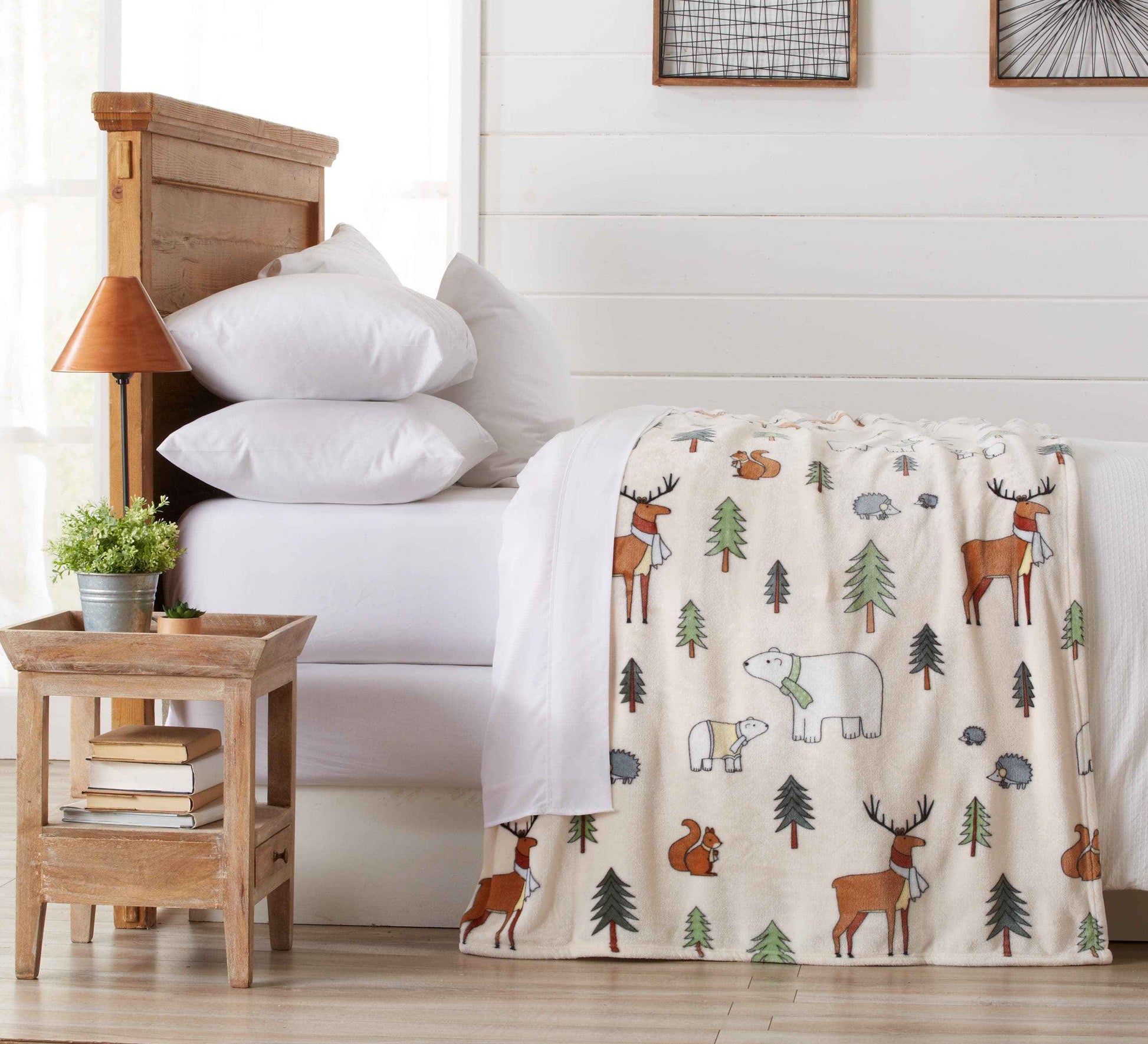 Velvet Throw Blanket - Pearl Collection