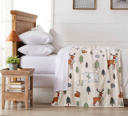 Velvet Throw Blanket - Pearl Collection
