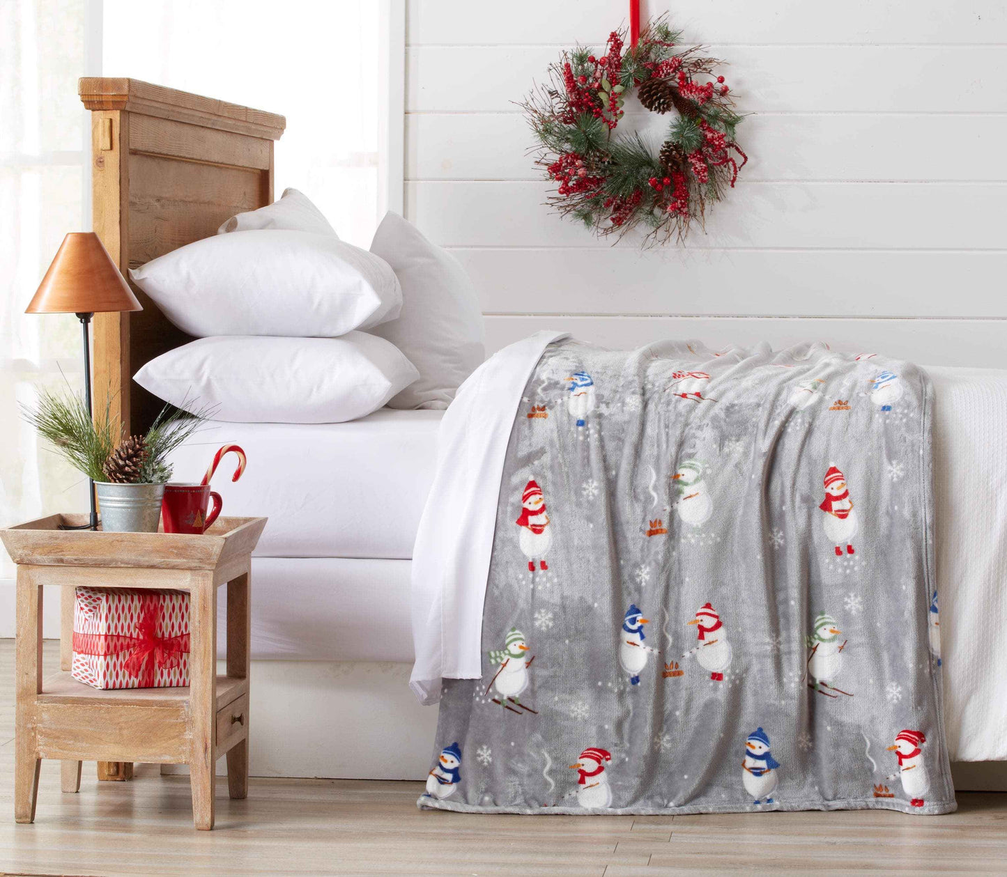 Velvet Throw Blanket - Pearl Collection