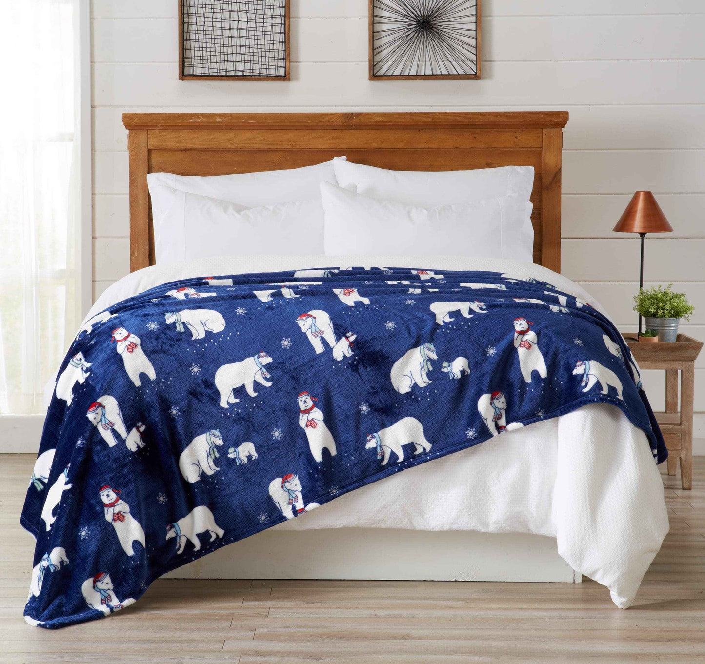Velvet Throw Blanket - Pearl Collection