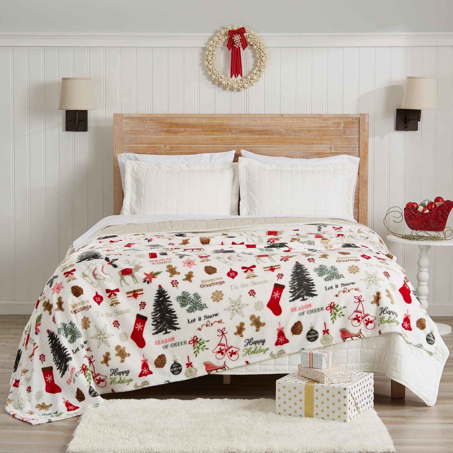 Velvet Throw Blanket - Pearl Collection