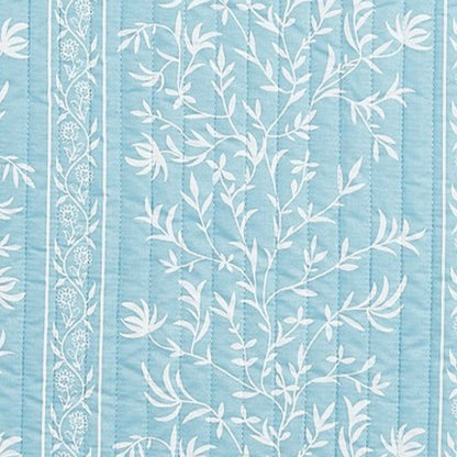Blue Floral Quilt Set - Senna Collection