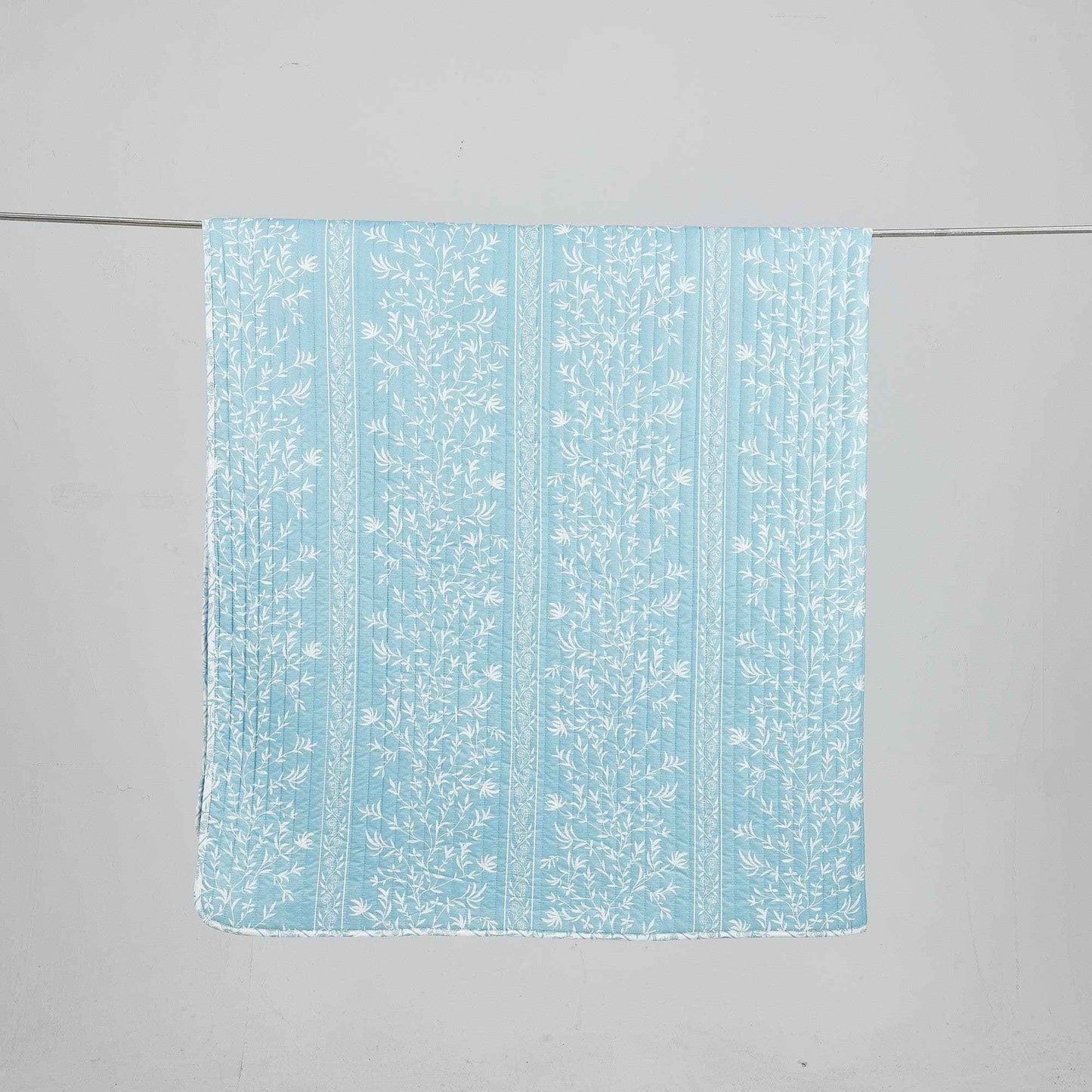 Blue Floral Quilt Set - Senna Collection