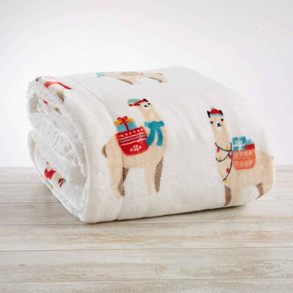 Holiday Sherpa Throw - Esmay Collection