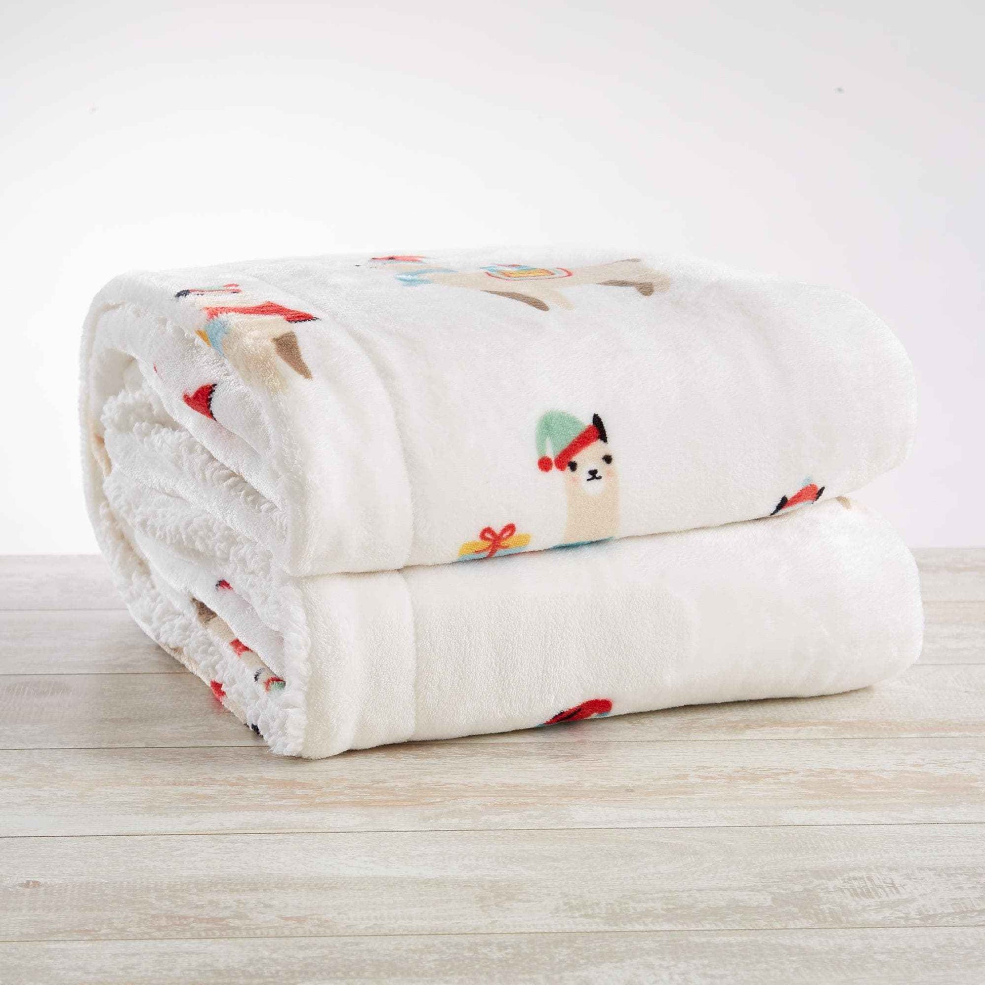 Holiday Sherpa Throw - Esmay Collection