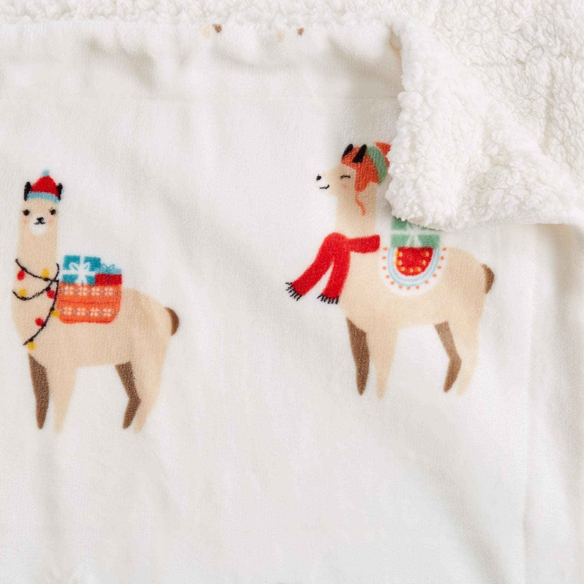Holiday Sherpa Throw - Esmay Collection
