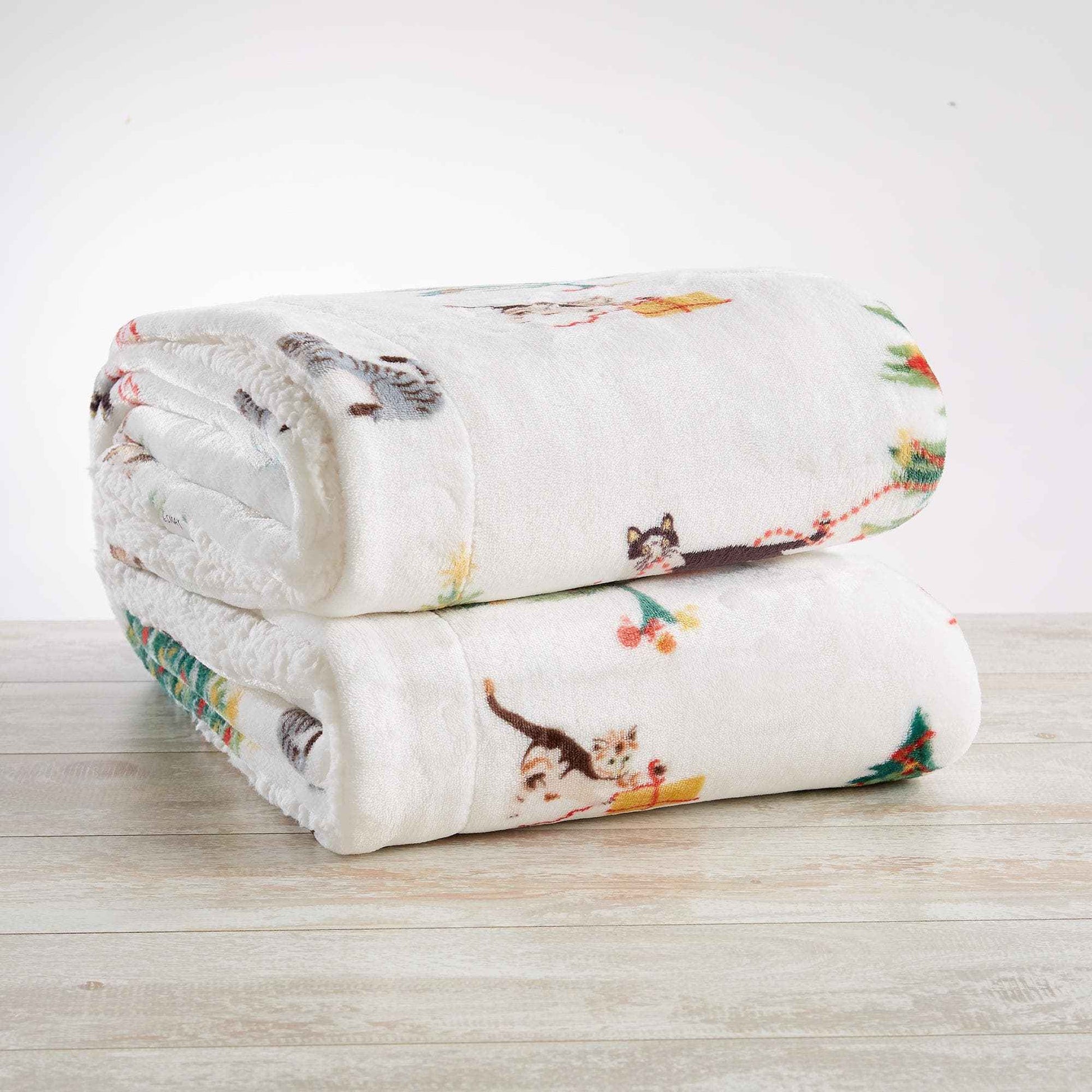 Holiday Sherpa Throw - Esmay Collection
