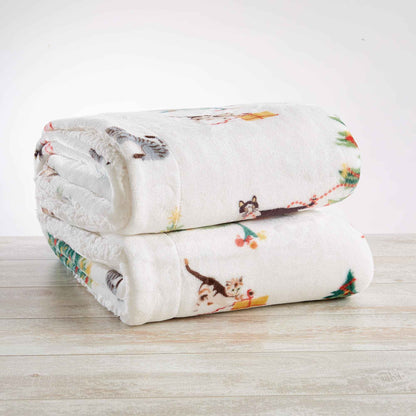 Holiday Sherpa Throw - Esmay Collection