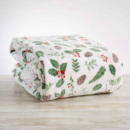 Holiday Sherpa Throw - Esmay Collection