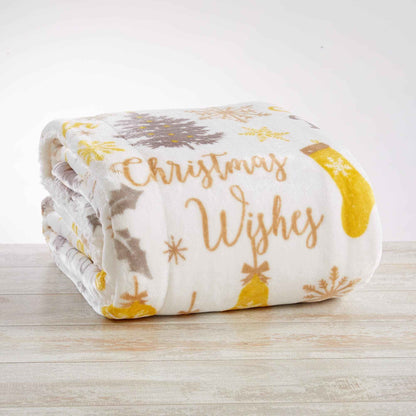 Holiday Sherpa Throw - Esmay Collection