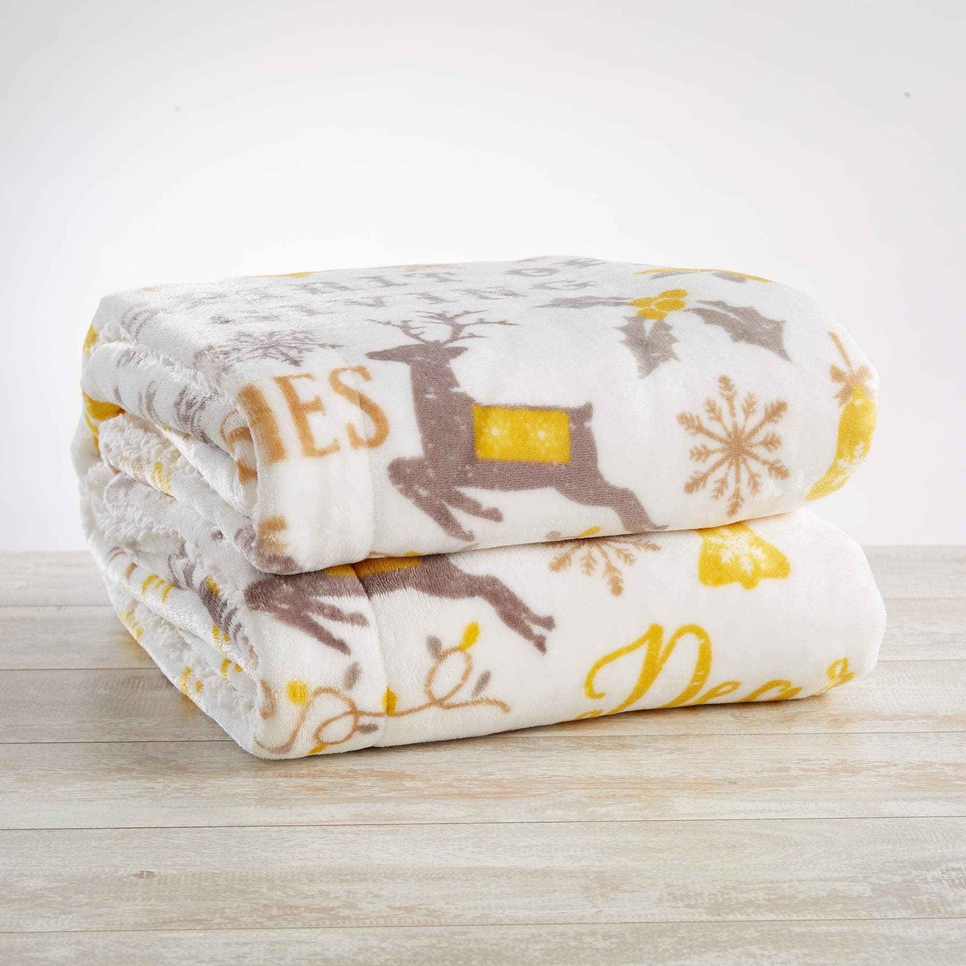Holiday Sherpa Throw - Esmay Collection