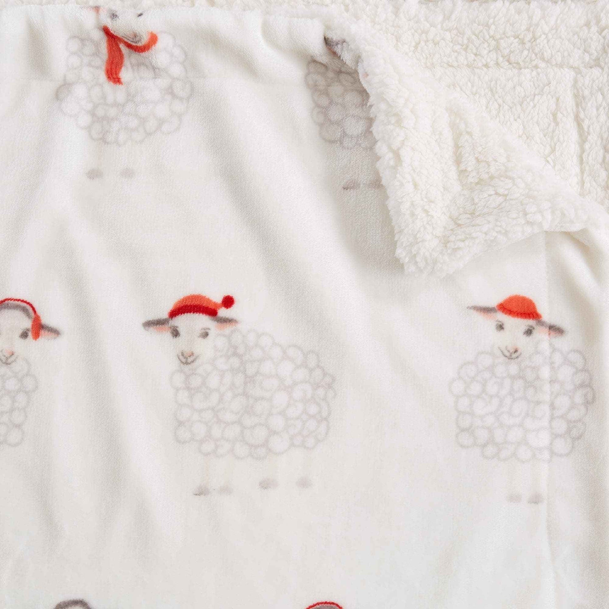 Holiday Sherpa Throw - Esmay Collection