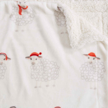 Holiday Sherpa Throw - Esmay Collection