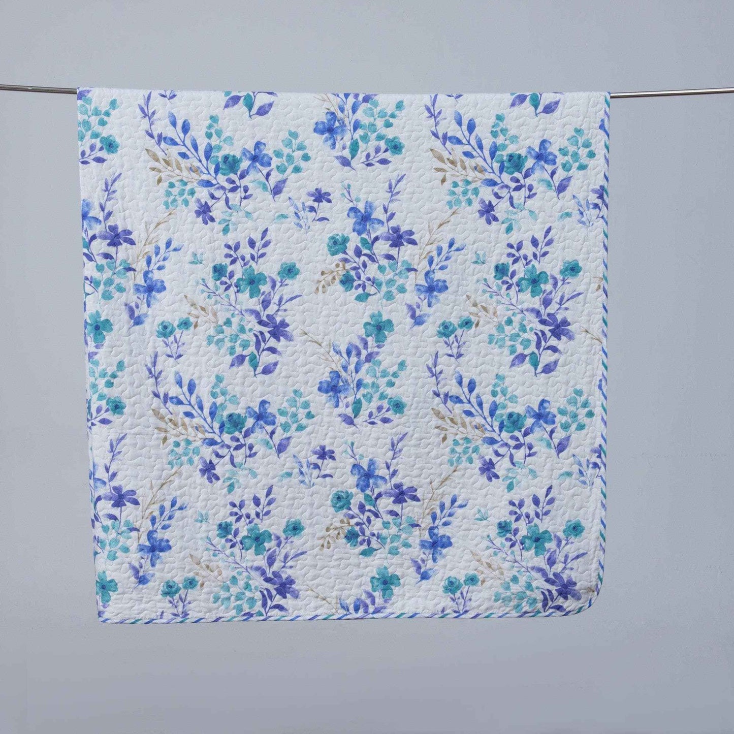 3-Piece Floral Quilt Set - April Morning