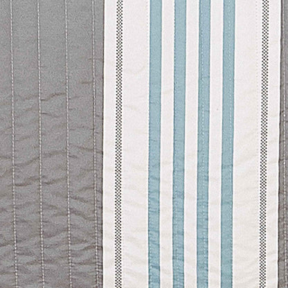 Striped Coral Quilt Set - St. Croix Collection