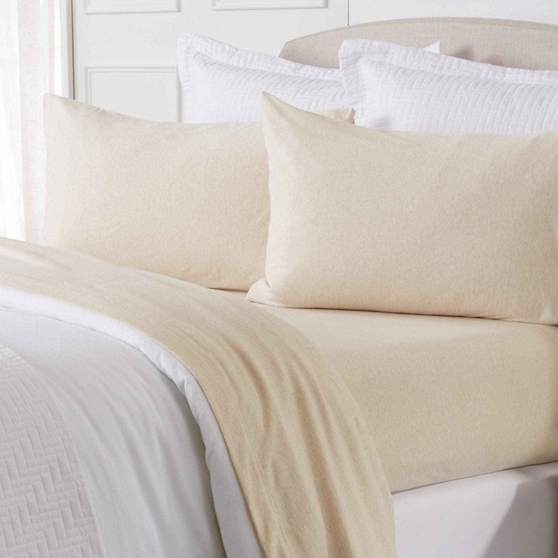 4-Piece Flannel Jersey Sheet - Cozy Flex Collection