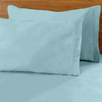 4-Piece Solid Fleece Sheet - Christina Collection